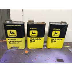 Lot John Deere Oil Cans (3)