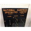Image 2 : 49” x 18" National Hardware Advertising Parts Rack