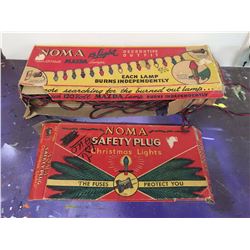 Vintage Noma Christmas Lights, With Original Boxes (2) (untested)