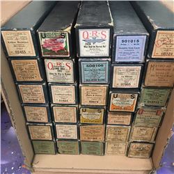 Lot Antique Player Piano Rolls (30)