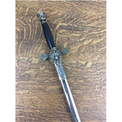 Knights of Columbus Fraternal Dress Sword With Scabbard 37"