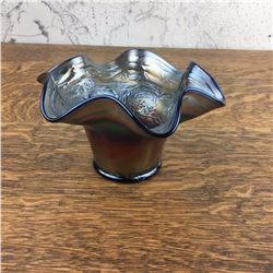 Authentic FENTON Carnival Glass " French Knots" Pattern (no cracks or chips)