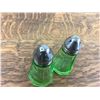 Image 4 : Green Uranium Glass, Hazel Atlas, salt & pepper