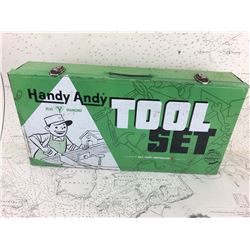 Handy Andy Vintage Tool Tin Case (CASE ONLY)