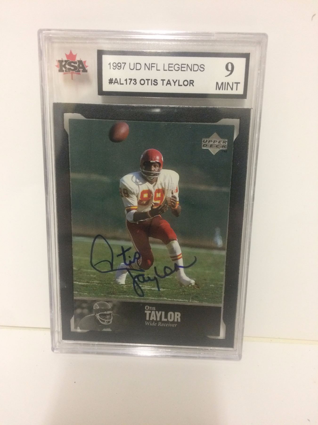 1997 Upper Deck Nfl Legends Al 173 Otis Taylor Football Card 9 Mint