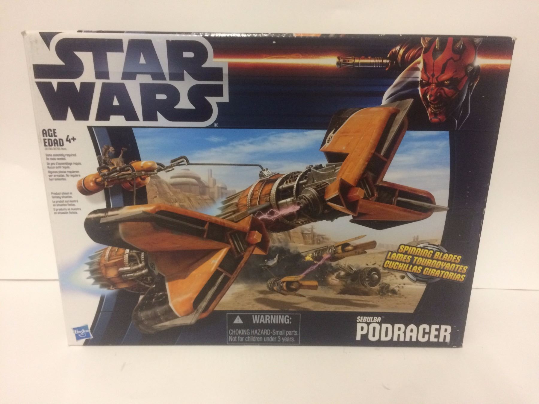 STAR WARS SEBULBA'S PODRACER by HASBRO actionfigure vehicle PHANTOM MENACE