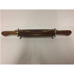SOLID  WOOD MADE IN INDIA CARVING SET