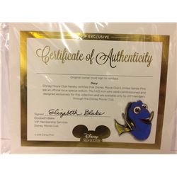 DISNEY VIP EXCLUSIVE DORY PIN