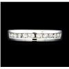 Image 2 : 0.50 ctw Diamond Band - 14KT White Gold