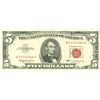 Image 1 : 1963 $5 VG/XF Red Seal Note