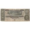 Image 1 : 1864 $10 The Confederate States of America Note T-68 CC