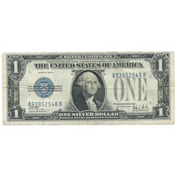 1928 $1 Silver Funny Back Cerificate