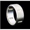 Image 3 : 0.58 ctw Diamond Band - 14KT White Gold