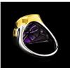 Image 3 : Crayola 8.90 ctw Amethyst Ring - .925 Silver