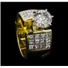 Image 4 : 4.68 ctw Diamond Ring - 18KT Yellow Gold