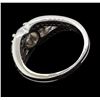 Image 3 : 1.08 ctw Diamond Ring - 14KT White Gold