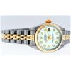 Image 9 : Rolex Ladies Two Tone Mother Of Pearl Diamond Datejust Wristwatch