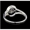 Image 4 : 0.30 ctw Diamond Ring - 14KT White Gold