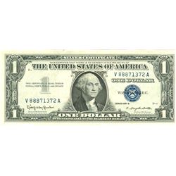 $1 XF/AV Silver Certificate Currency