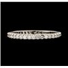 Image 1 : 0.40 ctw Diamond Ring - 14KT White Gold