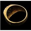 Image 3 : 1.00 ctw Diamond Ring - 14KT Yellow And White Gold