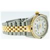 Image 7 : Rolex Two Tone Diamond and Sapphire DateJust Men's Watch