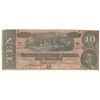 Image 1 : 1864 $10 The Confederate States of America Note T-68 CC