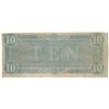 Image 2 : 1864 $10 The Confederate States of America Note T-68 CC