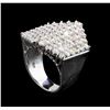 Image 4 : 14KT White Gold 3.12 ctw Diamond Ring