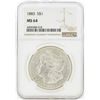 Image 1 : 1883 MS64 NGC Morgan Silver Dollar