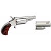Image 1 : NAA NAA22MP 22 Magnum Ported Single 22 Winchester Magnum Rimfire (WMR) 1.6" 5 Rosewood Stainless