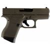 Image 1 : Glock  G43 Double 9mm 3.39" 6+1 Midnight Bronze Polymer Grip/Frame Grip Midnight Bronze Cerakote