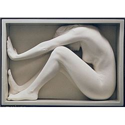 Bill mack bonded sand limited relief sculpture titled  enigma , limited edition