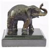 Image 7 : Happy Elephant Trunk Up Bronze Sculpture Statue Figure Figurine