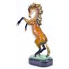 Image 5 : marble base color patina Horse Bronze Statue
