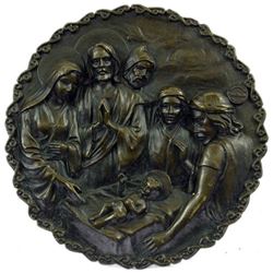 Genesis Nativity Modern Style Hot Cast Bronze Statue