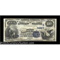Abbeville, AL $10 1882 Date Back Fr. 545 The First NB