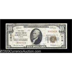 Albertville, AL $5 1929 Ty. 1 The First NB