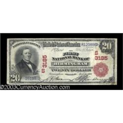 Birmingham, AL $20 1902 Red Seal Fr. 639 The First NB