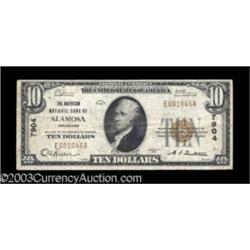 Alamosa, CO $10 1929 Ty. 1 The American NB