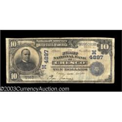 Cresco, IA $10 1902 Date Back Fr. 621 The First NB