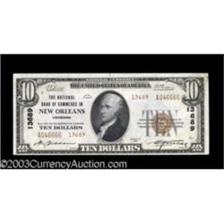 New Orleans, LA $10 1929 Ty. 2 The NB of Commerce in New Orleans