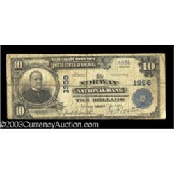 Norway , ME $10 1902 Plain Back Fr. 628 The Norway NB