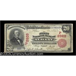 Albany, OR $20 1902 Red Seal Fr. 639 The First NB