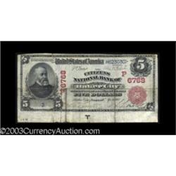 Baker City, OR $5 1902 Red Seal Fr. 589 The Citizens NB