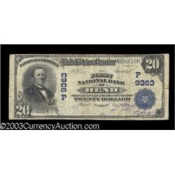 Bend, OR $20 1902 Plain Back Fr. 652 The First NB