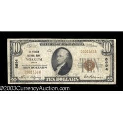 Yoakum, TX $10 1929 Ty. 1 The Yoakum NB