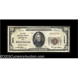 Murray, UT $20 1929 Ty. 1 The First NB