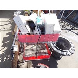 DOUBLE DISPLAY BIN & CONTENTS