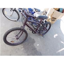 BIKE - CHILD'S 5 SPEED BIKE - PURPLE